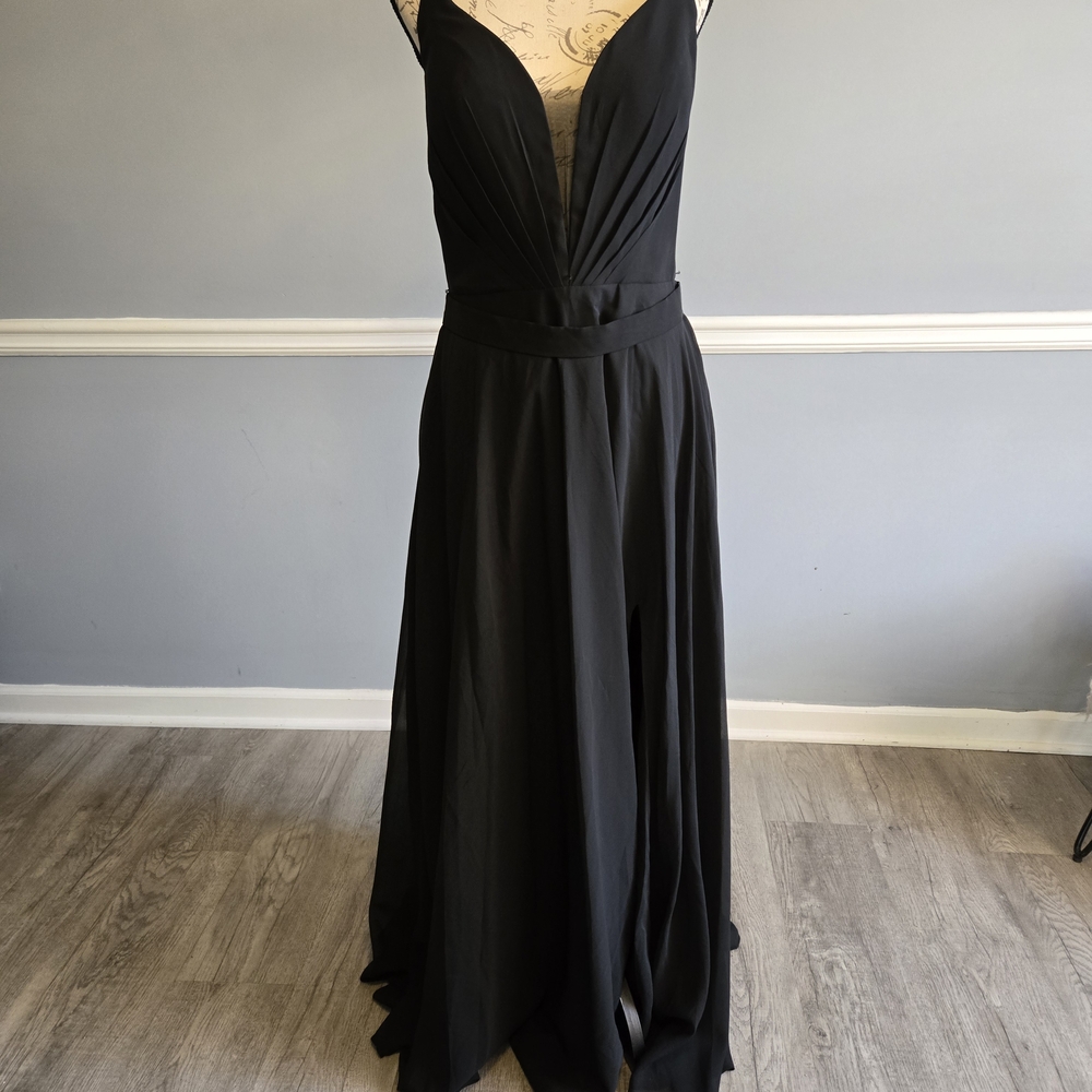 Elegant Black Evening Gown